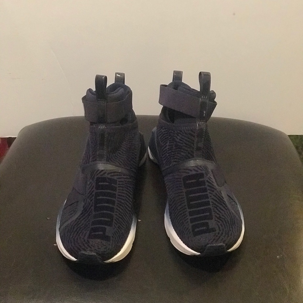 Blue Puma sneakers